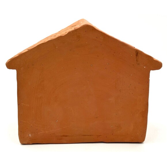 Terra Cotta Handmade Nativity Set 8 Piece Christmas‎ Jesus Mary Joseph Primitive - Picture 5 of 16